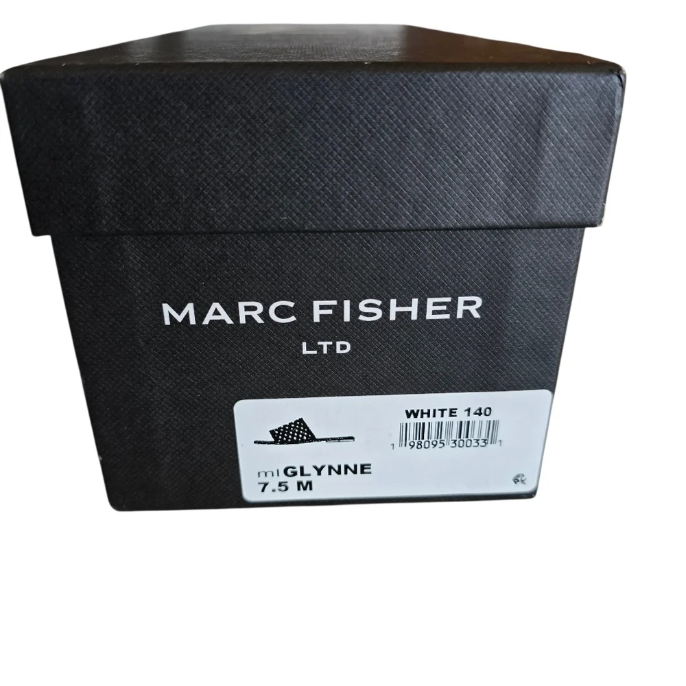 NIB Marc Fisher LTD Glynne Woven Flat Sandals, Size 7.5M